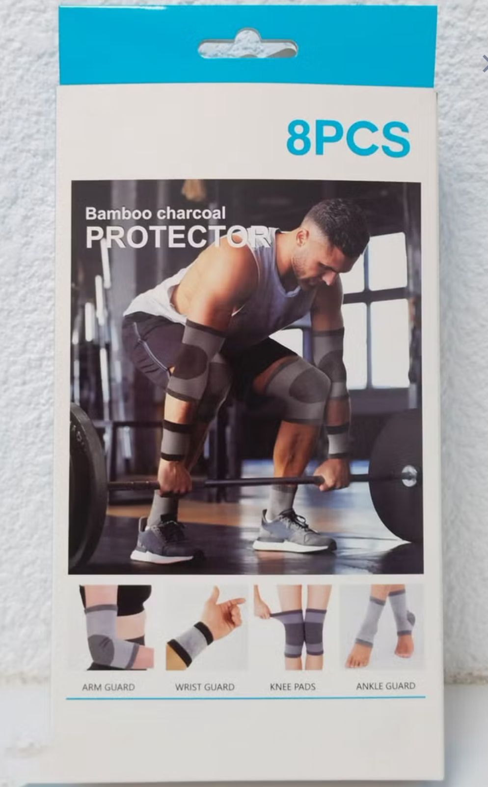 Kit deportivo o fitness ejercicio 8 piez