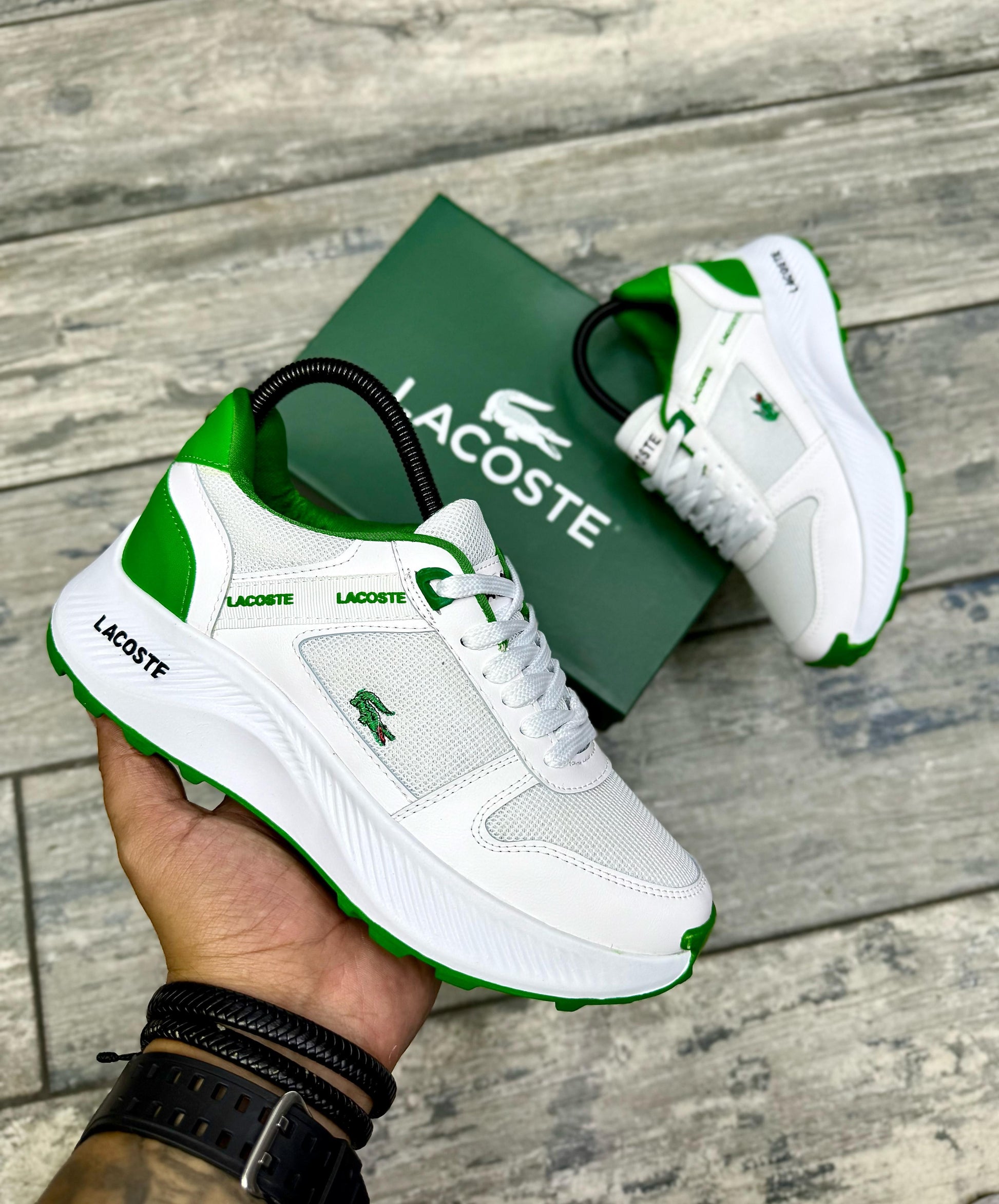 Nuevos Tenis L001 Caballero Extra Suave Lacoste