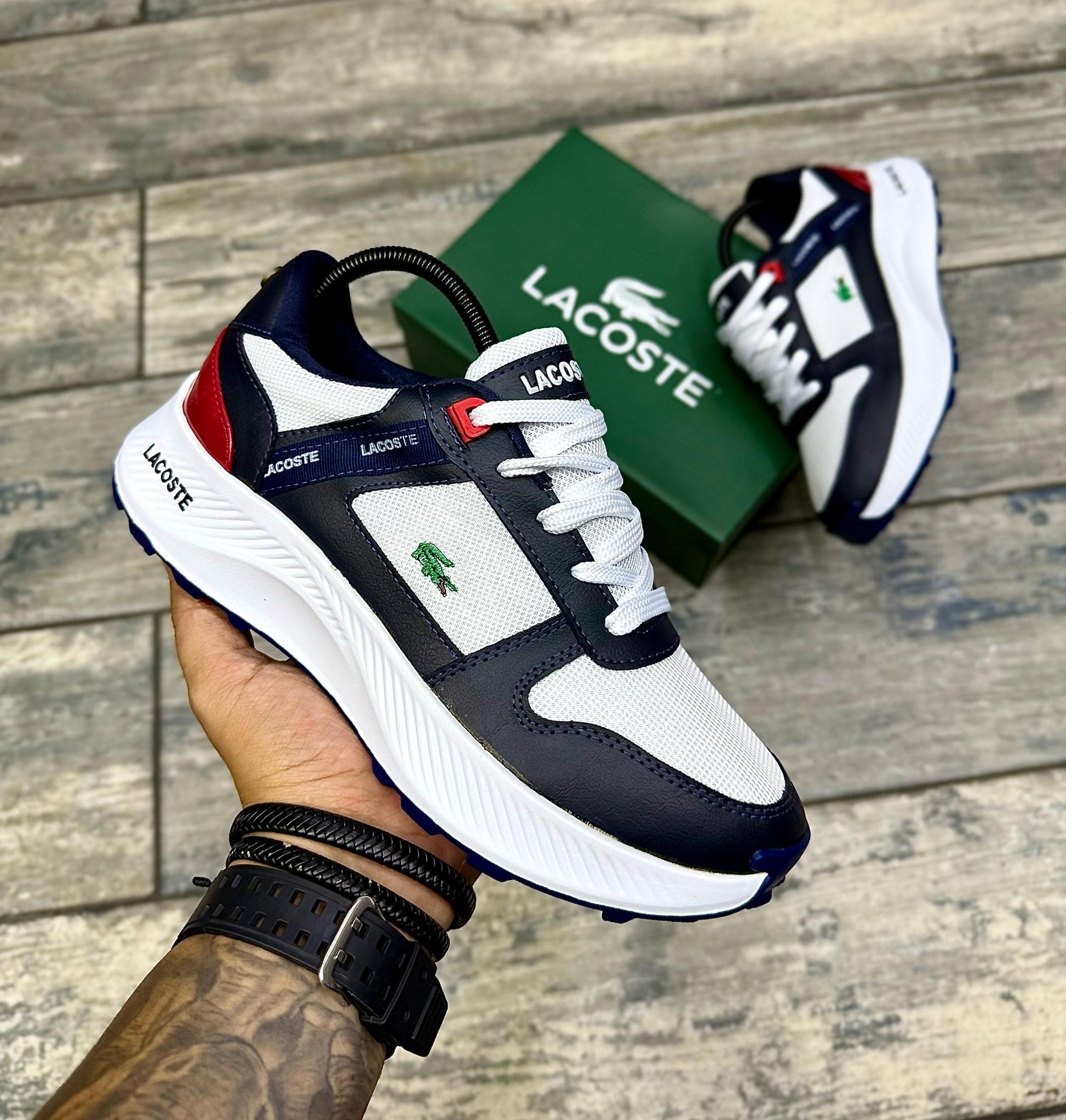 Nuevos Tenis L001 Caballero Extra Suave Lacoste