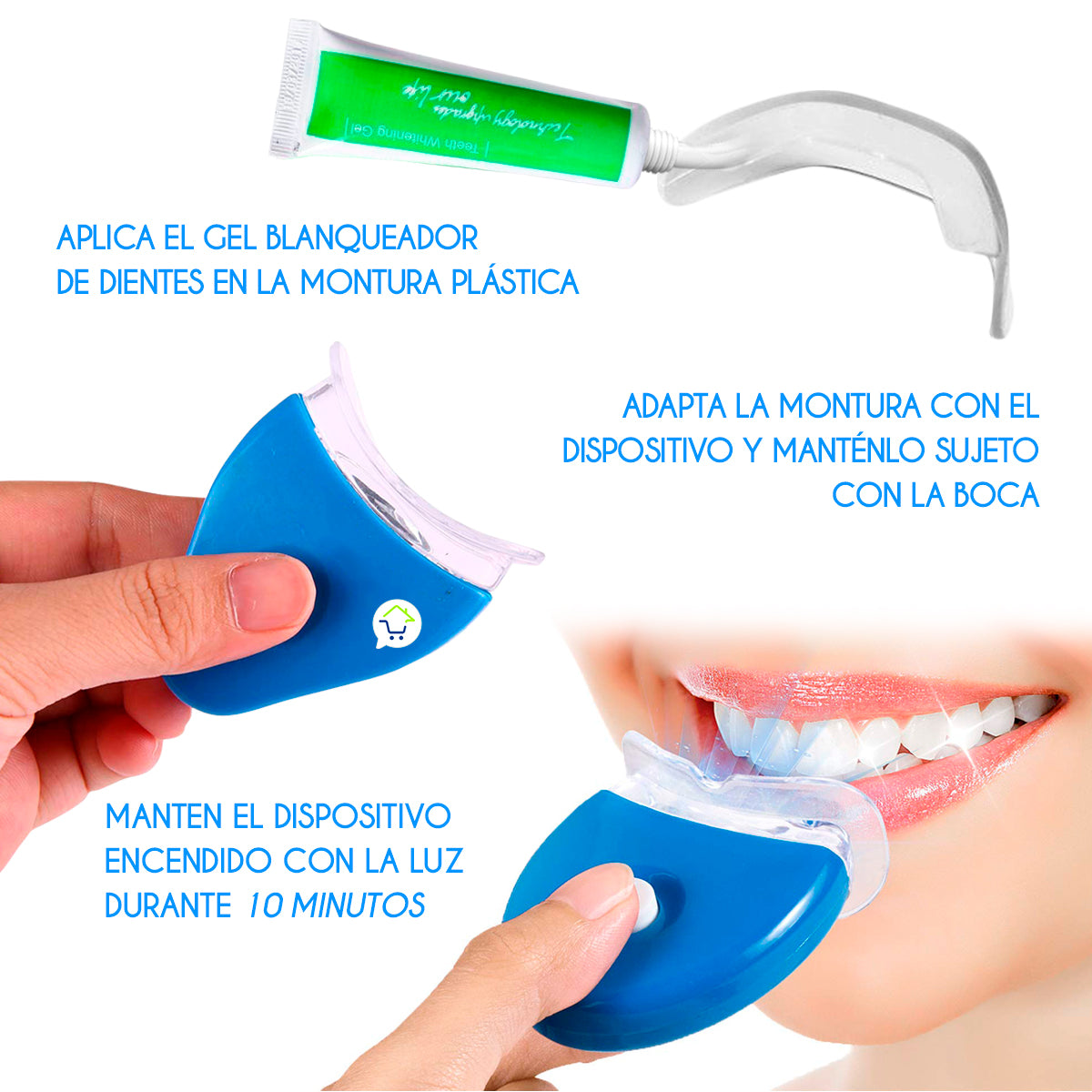 Kit Limpiador Dental Blanqueador KIT314